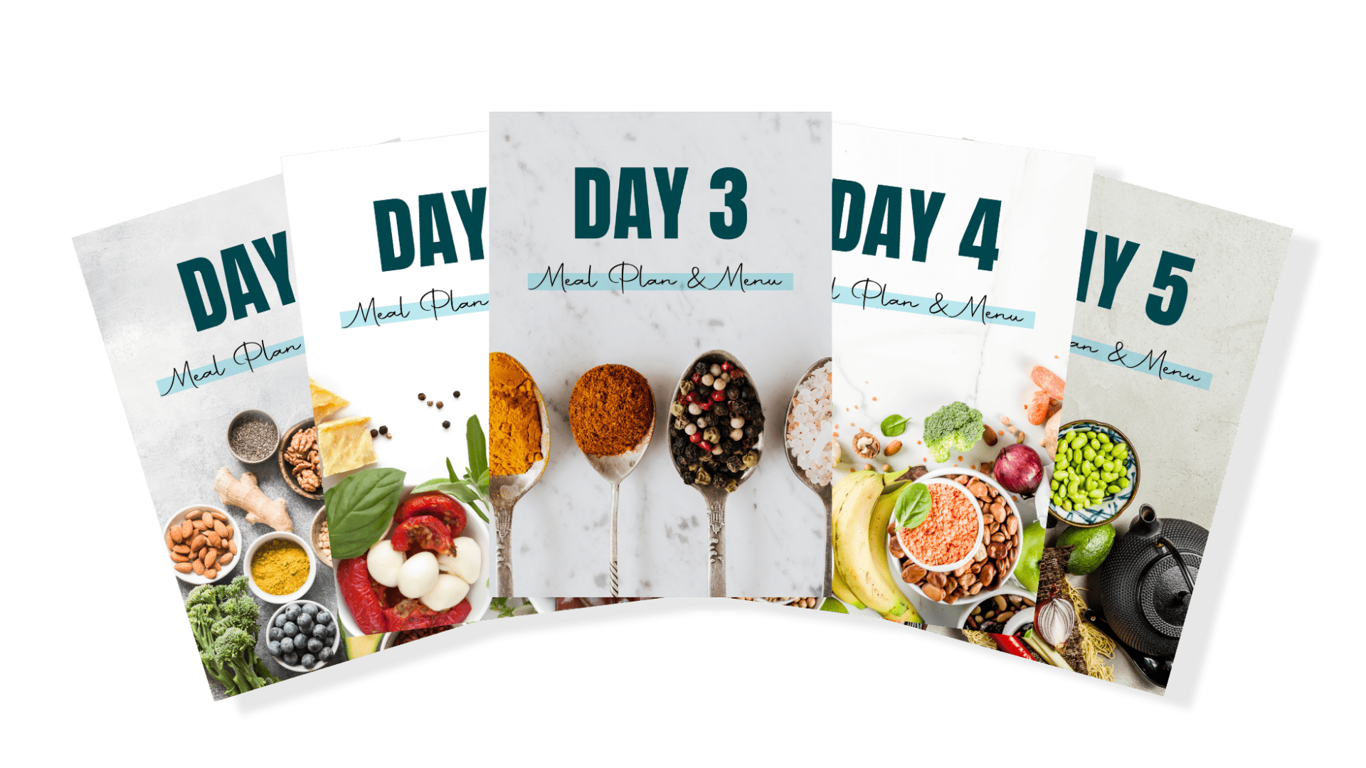 The 5- Day Menopause Meal Plan front side