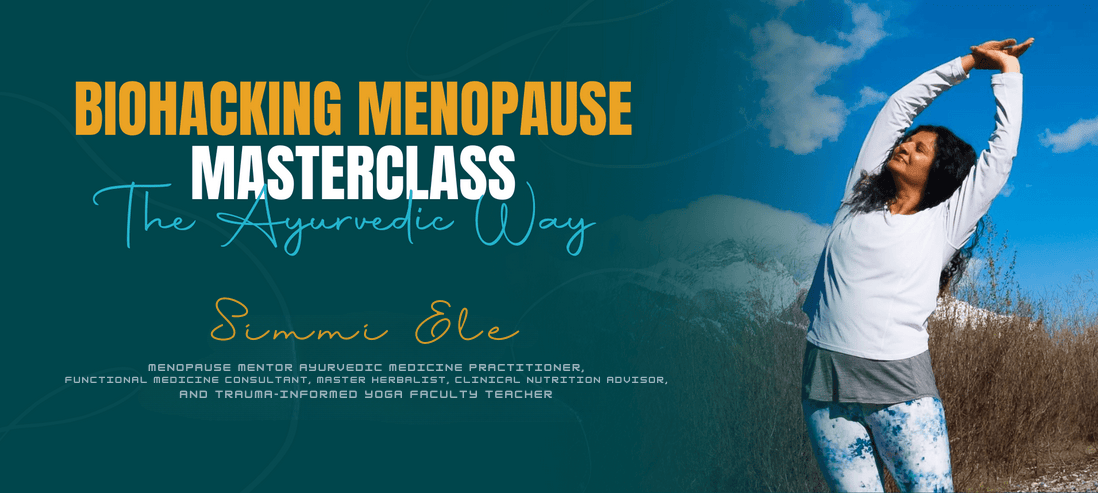 Biohacking Menopause Masterclass front page